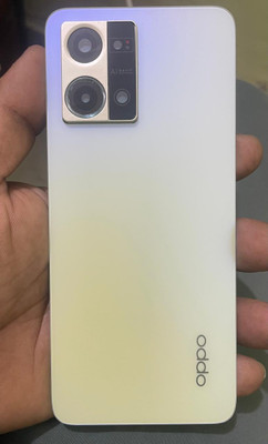 SRaccessories Compatible Oppo F21s Pro (4G) With Camera Ring Lens Back Panel(Dawnlight Gold)
