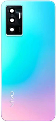 IncMart For Vivo V23e with Lens Back Glass Back Panel(Blue)