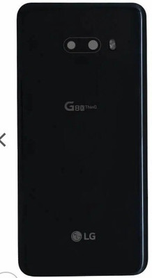 SRaccessories LG G8X [GLASS] Back Panel(black)