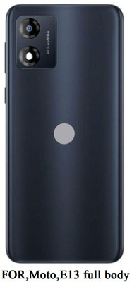 AL HAYY TRADERS FOR. Motorola Moto E13 FULL BODY HOUSING Full Panel(BLACK)