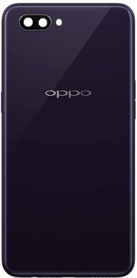 Sandreezz OPPO A3s (with Proper Logo) Back Panel(Purple)