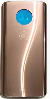 SRaccessories Motorola Moto G6 (with Proper Logo) Back Panel(Gold)