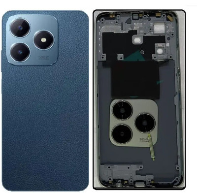 KezeMize Realme C63 (Best Quality)(Housing Body)(With Proper Logo) Full Panel(Leather Blue)
