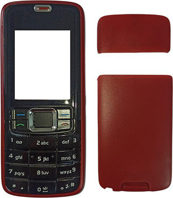 imbi Nokia 3110 Front Back Body With Keypad Front & Back Panel(Red)