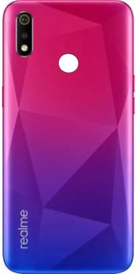 krazeever REALME 3i Back Panel(RED)