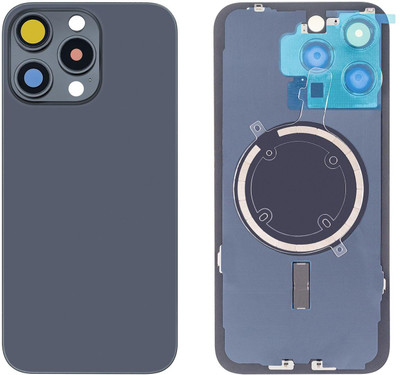 SPAREWARE Iphone iPhone 15 Pro Max -Titanium Blue Back Panel(Blue)