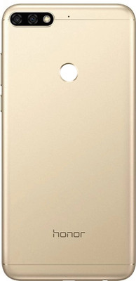 HQP for Honor 7C ( LND-AL30, LND-AL40, AUM-L41, LND-L29, LDN-AL20 ) [ With Volume Keys and Camera Glass ] Battery Back Door Replacement Back Panel(Gold)