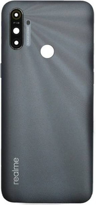 SRaccessories Realme C3 Back Panel(Grey)