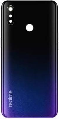 IncMart Realme 3 (RMX1825) OG Housing Back Panel(Black)