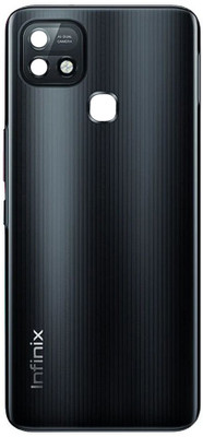 Unique4Ever Infinix Hot 10i (X659) With Side Volume & Power Buttons Back Panel(Black)