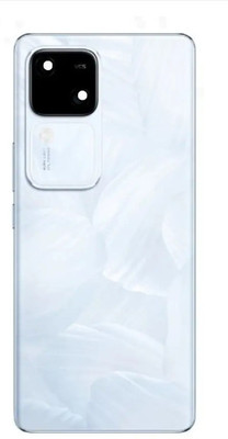 Kraze4blaze Vivo V30 (Best Quality)(With Camera Lens)(With Proper Logo) Back Panel(Bloom White)