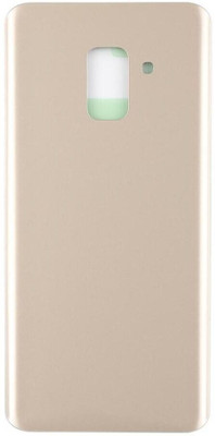 imbi Samsung Galaxy A8 2018 Mobile Phone Panel Replacement Back Glass Body Back Panel(Gold)