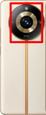 BLACKCLOUD Realme 11 Pro plus 5G Back Panel(Golden)