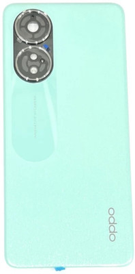 MAXOUT Oppo A58 (GREEN) with Camera Glass Lens Back Panel(Green)
