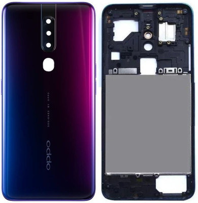 Flipkart SmartBuy Oppo F11 Pro (with Middle Ring Camera Lens & Side Volume Power Buttons) Full Panel(Thunder Black)