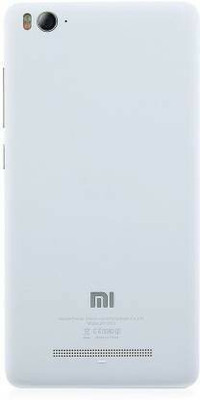 SPAREWARE Red mi 4i-White Back Panel(White)