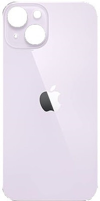 Sandreezz Apple iPhone 14 (Glass) Back Panel(Purple)