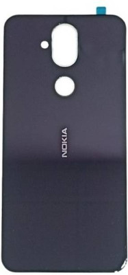 SRaccessories Nokia 8.1 Back Panel(Black)
