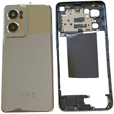 SPAREWARE Oneplus Oneplus Nord CE 2 5G -Silver (MIDDLE RING + BACK PANEL) Back Panel(Silver)