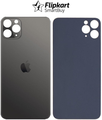 Flipkart SmartBuy Apple iPhone 11 Pro Max Premium Quality (Glass) Back Panel(Matte Space Gray)