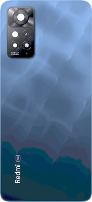 Tworld Xiaomi Redmi Note 11 Pro 5G ( 21091116I, 2201116SG ) - [ With Camera Glass + Adhesive Tape ] Battery Replacement Glass Door Back Panel(Atlantic Blue)