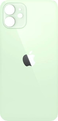 SRaccessories Apple iPhone 12 (Glass) Back Panel(Green)