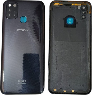Sandreezz Infinix Smart 5A (X657) (with Proper Logo) Back Panel(Midnight Black)