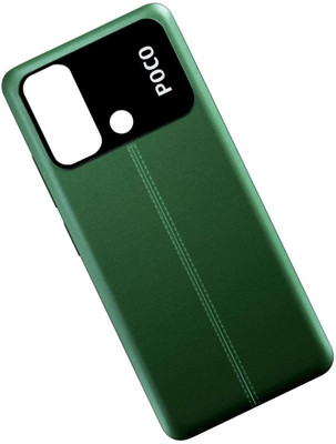 IMCase POCO C55 With Side Volume & Power Buttons Back Panel(Forest Green)