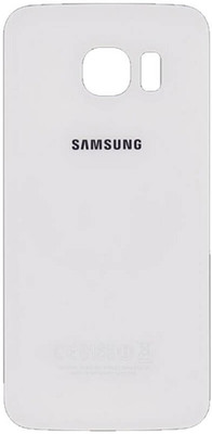 SRaccessories Samsung S6 (Glass) Back Panel(white)