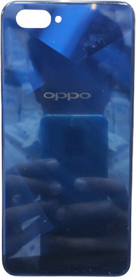 MJ PREMIUM QUALITY Mj premium quality Oppo a3s Back Panel(Blue)