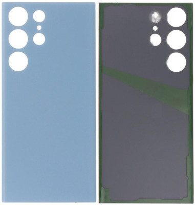 Kraze4blaze Samsung Galaxy S23 Ultra (With Proper Logo) Back Panel(Sky Blue)