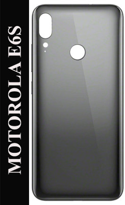 Flipkart SmartBuy MOTOROLA Moto E6s Back Panel(Polished Graphite)