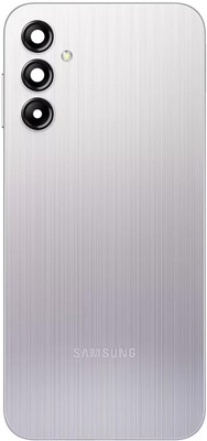 HQP for Samsung Galaxy A14 4G ( SM-A145F, SM-A145F/DSN, SM-A145M, SM-A145M/DS ) [ With Volume Key and Camera Glass ] Battery Back Door Replacement Back Panel(Silver)