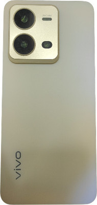 MJ PREMIUM QUALITY Vivo V25 (with camera lens and ring) Back Panel(Sunrise gold)