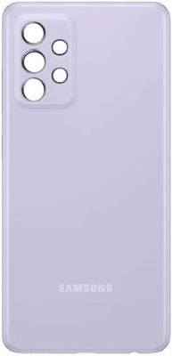 SPAREWARE Samsung Samsung Galaxy A52 : Purple (WITH ALL BRAND LOGO) Back Panel(Purple)