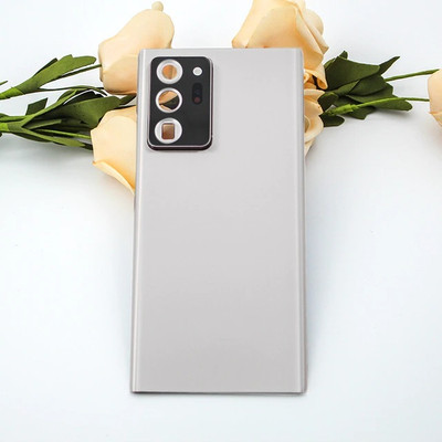 Docile Samsung Note 20 Ultra Back Panel(Mystic White)