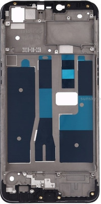 Kraze4blaze Oppo A5 (Original Front Housing LCD Frame) Front Panel(Black)