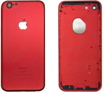 Kraze4blaze Apple iPhone 7 (Best Quality)(With Proper Logo) Back Panel(Red)