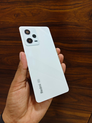 SlopK SlopK Redmi Note 12 Pro 5G(Glass) Back Panel(Polar White)