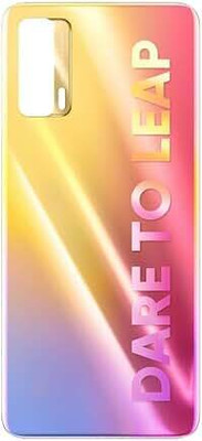 SPAREASP Realme X7 Pink Back Panel(Pink)