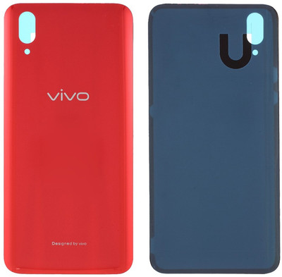 Sandreezz Vivo X21 (Best Quality) (Glass) (with Proper Logo) Back Panel(Ruby Red)