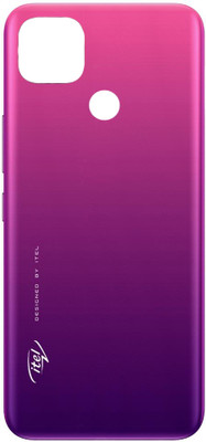 Tworld Itel Vision 1 Plus ( L6501 ) With Side Volume & Power Buttons Battery Replacement Back Panel(Gradation Purple)