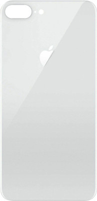 Tworld Apple iPhone 8 plus ( A1864, A1897, A1898, A1899 ) Battery Back Glass Door Replacement Back Panel(White)