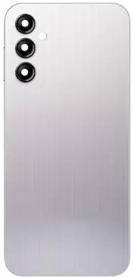 imbi Samsung Galaxy F14 4G With Volume Button Camera Glass Back Panel(Silver)