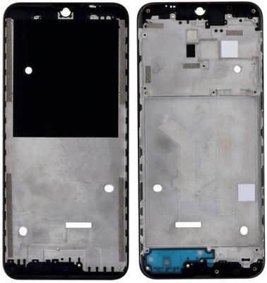 Sandreezz Motorola Moto G9-LCD Frame Middle Chassis Front Panel(Black)