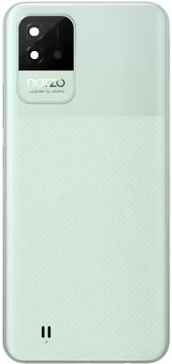 Kraze4blaze Realme Narzo 50I (Best Quality)(With Proper Logo) Back Panel(Mint Green)