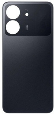 KezeMize Xiaomi Poco C65 (Best Quality)(With Proper Logo) Back Panel(Black)