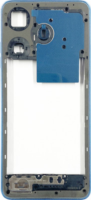 HQP for Tecno Spark 10 ( KI5n ) - [ With Volume Key and Network Strips ] Middle frame bezel Chassis Ring Digitizer Panel(Blue)