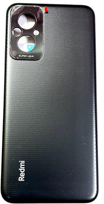 FixHub REDMI 11 Prime 4G BACK PANEL COMPATIBLE Back Panel(BLACK)