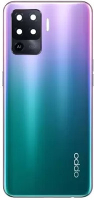 Sandreezz Oppo F19 Pro (With Middle Ring Camera Lens & Side Volume Power Buttons) Full Panel(Fantastic Purple)